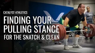 Find Your Pulling Stance for the Snatch & Clean