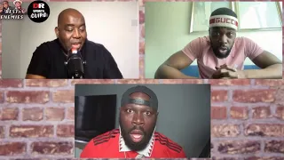 Robbie, Ex and KG find out Vieira has been sacked LIVE on Best of Enemies