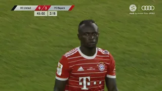 Sadio Mane Bayern DEBUT vs DC United 2022/23 🔴⚪