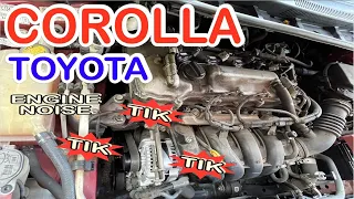 DIAGNOSE ENGINE NOISE TOYOTA COROLLA