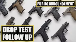 Sig Sauer P320 Drop Test Follow Up