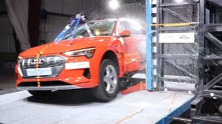 Audi e-tron (2019) ALL Crash Tests [Front, Side, Side-Pole]