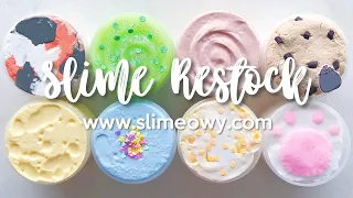 SLIME RESTOCK: BEST SELLERS & DUO TEXTURED CLAY SLIMES! April 19th