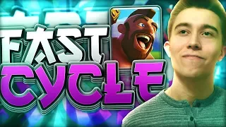 INSANE!! Hog Rider Fast Cycle Deck | Trophy Pushing (Early Season!)— Clash Royale