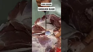 Pork deboning of shoulder blade (paypay)