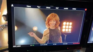 Behind The Scenes: Reba Prepping to Host the 59th ACM Awards