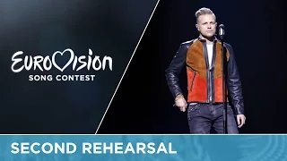 Nicky Byrne - Sunlight (Ireland) Second Rehearsal