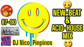 1987-1990 New Beat & Acid House Mix