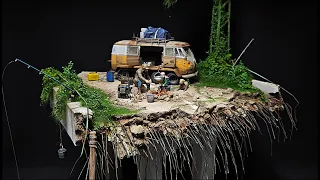 After the Impact Diorama scale 1:24