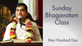 Sunday Bhagavatam Class | HG Hari Parshad Das | 24-09-2023