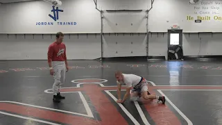 Extended Head Inside Single Low - Chase the Ankle
