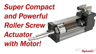 Exlar GTX60 Planetary Roller Screw with Integrated Servo Motor