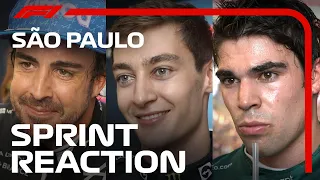 Drivers React After Epic Sprint! | 2022 Sao Paulo Grand Prix
