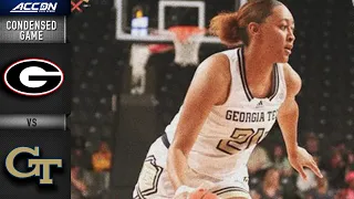 Georgia vs. Georgia Tech Condensed Game | 2022-23 ACC Women’s Basketball