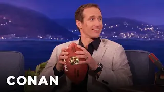 Drew Brees On Deflategate | CONAN on TBS