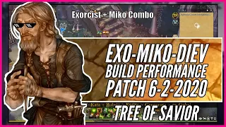 【Exorcist - Miko - Dievdirbys】CM Slave Build Performance | Tree of Savior