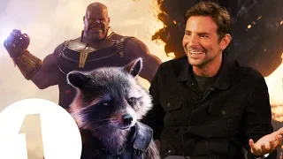 "Thanos has a point!" Bradley Cooper on Rocket Racoon and The Avengers