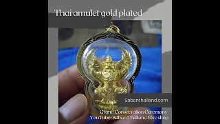 This Rare Thai Amulet Contains Thousands of Gold Nuggets!