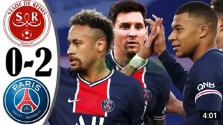 Reims vs PSG:extended highlights and all goals(Messi debut) 2021