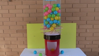 DIY Party Games for Kids, How to Make a Giant Kerplunk Game