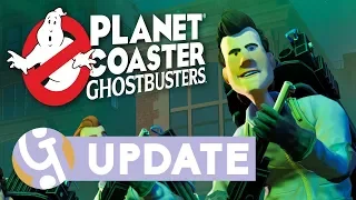 👻 Ghostbusters DLC Rides & Scenery Overview | Planet Coaster