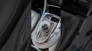 Mercedes cls w219 gearbox knob and panel removal, selector panel removal