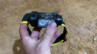 My mining headlamp - A Nitecore NU50