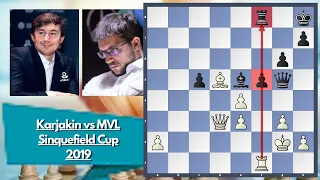 Checkmated by a Pawn || Karjakin vs Lagrave || Sinquefield Cup 2019