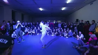 SnB Battle Hip-Hop Beginners Punker vs Cristina Tarna