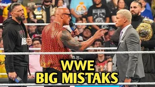 Triple H Big Mistakes In WWE History