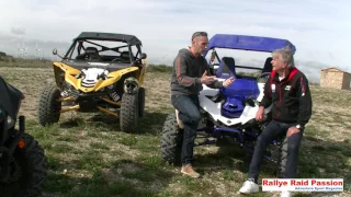 Essai du Yamaha YXZ 1000 R Château de Lastours