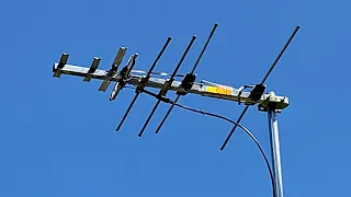 RCA Compact MIni Yagi TV Antenna Review - receive Free OTA TV channels