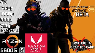 Counter Strike 2 - Ryzen 5 5600G Vega 7 & 16GB RAM