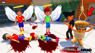 Black Little Singham Killed Kicko And Shiva In GTA V | Gta 5 Gameplay | Little Singham Cartoon