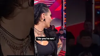 "I'm your papi." No you're not - Rhea Ripley hilariously responds to a fan #rhearipley #wweraw #wwe