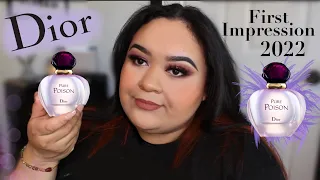 Dior Pure Poison Perfume Review First Impressions 2022