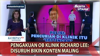 Pengakuan OB Klinik Richard Lee: Disuruh Bikin Konten Maling