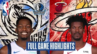 Dallas Mavericks vs Miami Heat Full Game Highlights / 2020-21 NBA Season