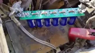 Super Capacitor car battery replacement with ballance board.