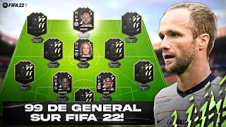 Je mets 99 de GÉNÉRAL à TOUS LES JOUEURS de FIFA 22 ! (Expérience Carrière)