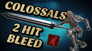 Elden Ring: Colossal Swords Can Bleed In 2 Hits!