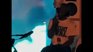 Frank Ocean performs "Wither" at FYF Fest