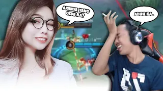 Main Bareng Sama Random Cewek Suaranya Bikin GAGAL FOKUS Fanny Gue Auto Tegang!! - MOBILE LEGEND