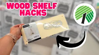 * High-End * DOLLAR TREE DIY Shelf HACKS! Beautiful and Functional Organization