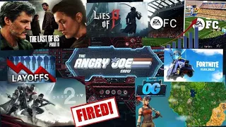 AJS News - Bungie Layoffs, EA FC 24 Record Sales,  Fortnite OG Record Numbers, HBO's TLOU Season 2