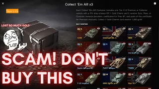 World of Tanks - Blitz Collect em all! - OPEN 50 BOXES - DO NOT BUY THIS SCAM!