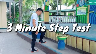 3-Minute Step Test ( PFT- Tagalog Explanation)