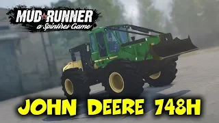 Spintires: MudRunner обзор мода [ John Deere 748H ] ГДЕ ПЛАТФОРМА?