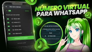 COMO CRIAR NÚMERO FAKE PARA WHATSAPP SEM CHIP FÍSICO PARA RECEBER SMS (NÚMERO VIRTUAL 2024)✅😍