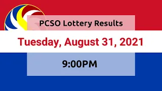 Lotto Results Today Tuesday, August 31, 2021 9PM PCSO 6/58 6/49 6/42